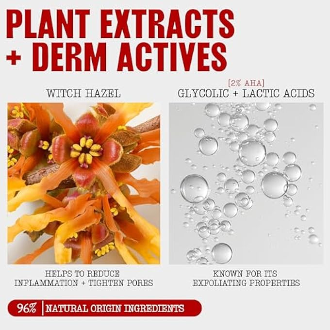 THAYERS 2% AHA EXFOLIATING TONER WITH GLYCOLIC ACID, LACTIC ACID AND WITCH HAZEL, SMOOTHING AND PORE REFINING SKIN CARE FOR ALL SKIN TYPES, 12 FL OZ - Image 4